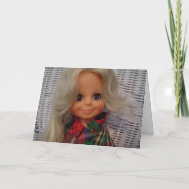 Carte d'anniversaire pour filles (Devant)