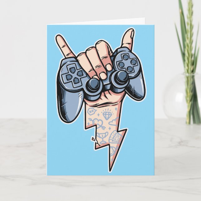 Carte d'anniversaire pour garçons AJOUTER TEXTE (Devant)