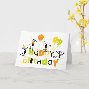 Carte d'anniversaire pour hommes