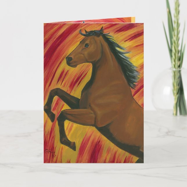 Carte d'anniversaire pour jeunes armes à feu ou oc (Devant)