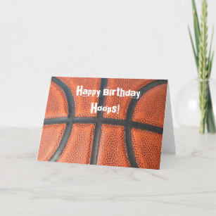 Cartes Basket Ball D Anniversaire Zazzle Fr