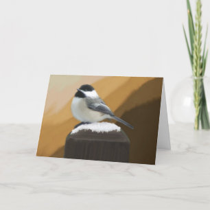 Carte d'anniversaire pour les poulets