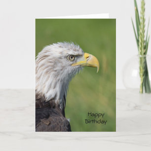 Carte d'anniversaire pour l'oiseau de Prey