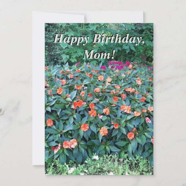Carte d'anniversaire pour maman ! (Devant)