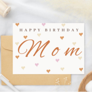 Carte d'anniversaire pour maman