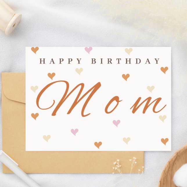 Carte d'anniversaire pour maman (Birthday Card for Mom)