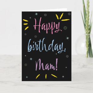 Carte d'anniversaire pour maman