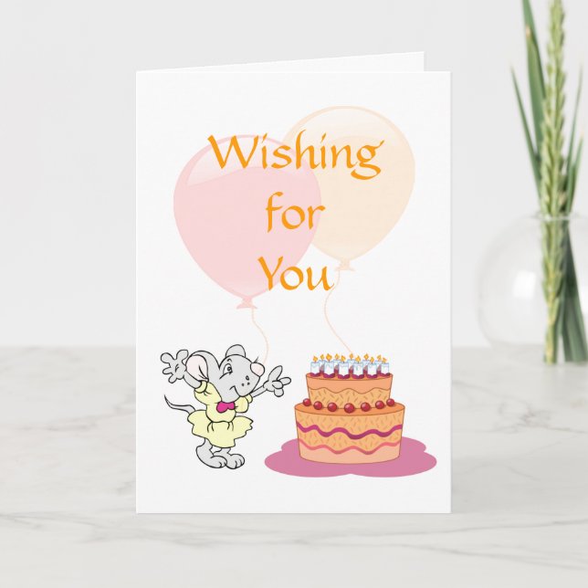 Carte d'anniversaire pour mineurs (Devant)