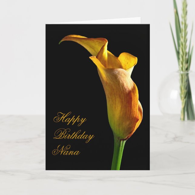 Carte d'anniversaire pour nana (Devant)