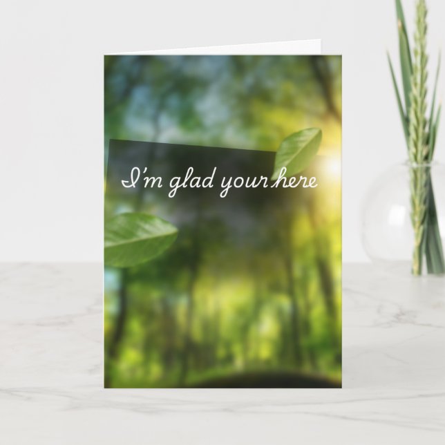 Carte d'anniversaire pour n'importe qui (Devant)
