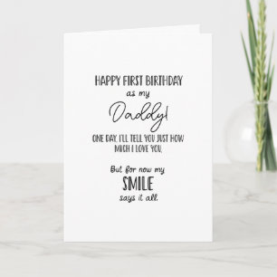 Carte d'anniversaire pour nouveau papa.... carte d