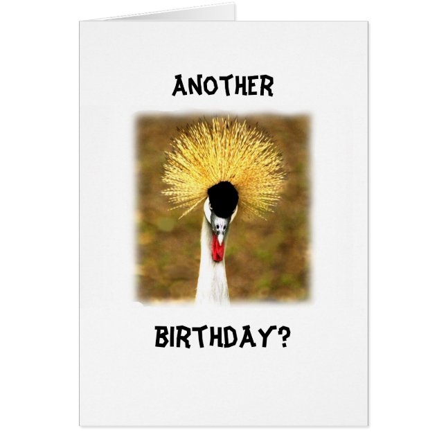 Carte d'anniversaire pour senior ? Encore un anniv (Devant)