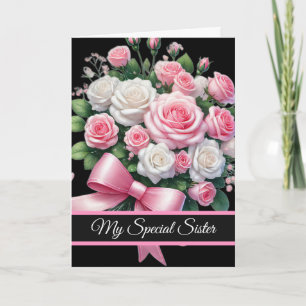 Carte d'anniversaire pour sœur