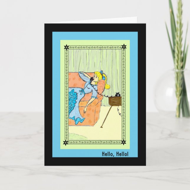 Carte d'anniversaire pour un anniversaire à l'anci (Devant)