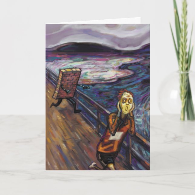 Carte d'anniversaire pour un marathonien - Toucher (Devant)