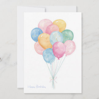 Carte d'anniversaire professionnelle personnalisée