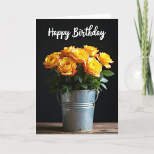 Carte d'anniversaire Radiant Blossoms