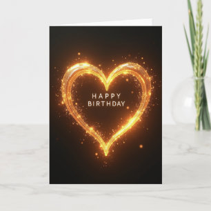 Carte d'anniversaire Radiant Heart