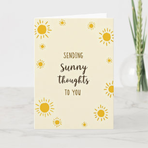 Carte d'anniversaire Radiant Sunshine
