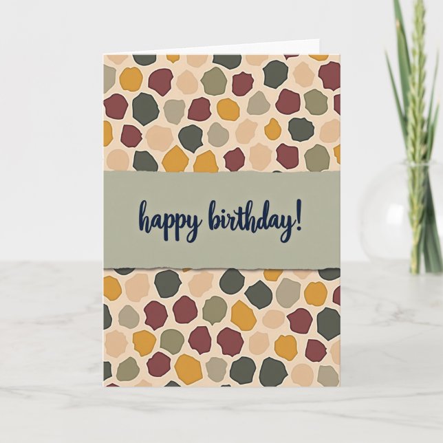 Carte d'anniversaire Ragged Sage (Devant)