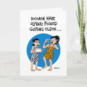Carte d'anniversaire rassurante pour une femme