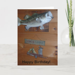 Carte d'anniversaire RedNeck