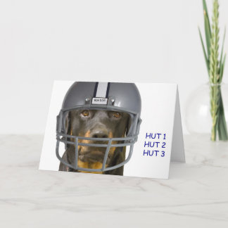 Carte d'anniversaire Rottweiler par thème pour une