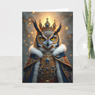 Carte d'anniversaire royale pour les rois