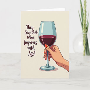 Carte d'anniversaire Ruby Drink