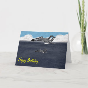 Carte d'anniversaire Sea Vixen FAA
