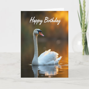 Carte d'anniversaire Serene Bird
