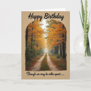 Carte d'anniversaire Sérène Lumière