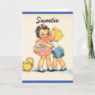 Carte d'anniversaire si jeune