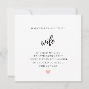 Carte d'anniversaire simple en noir et blanc pour