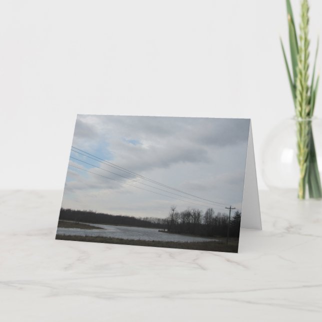 Carte d'anniversaire "Snake River" (Devant)