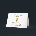 Carte d'anniversaire soeur<br><div class="desc">Carte d'anniversaire soeur</div>