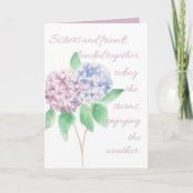 Carte Joyeux Anniversaire D Hortensia Zazzle Fr