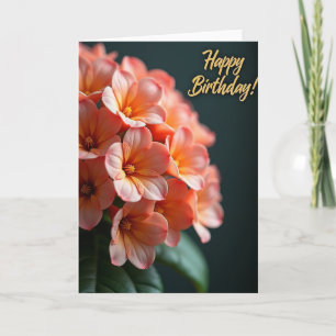 Carte d'anniversaire Soft Petal