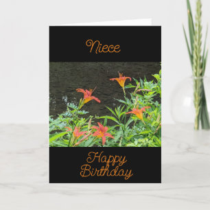 CARTE D'ANNIVERSAIRE SPÉCIALE *NIECE*