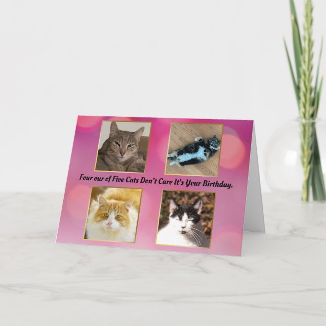 Carte d'anniversaire spéciale Tinkerbell (Devant)