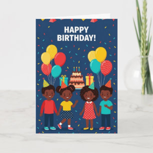 Carte d'anniversaire spectaculaire