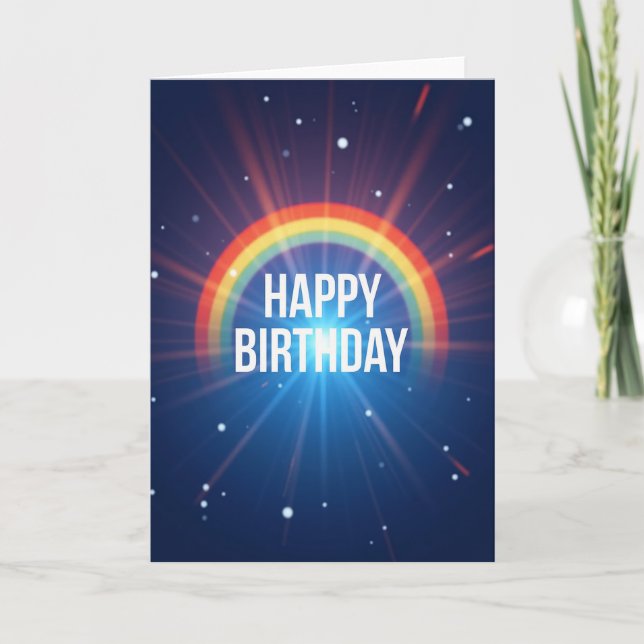 Carte d'anniversaire Spectre (Devant)