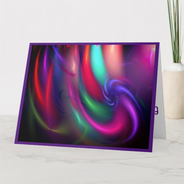 Carte d'anniversaire Spinner Fireworks - Carte de  (Devant)