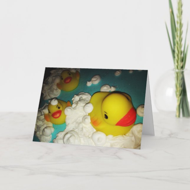 Carte d'anniversaire "Splish—Splash" (Devant)