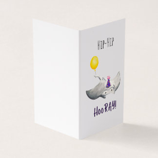 Carte d'anniversaire Stingray