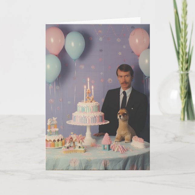 Carte d'anniversaire stoïque (Devant)