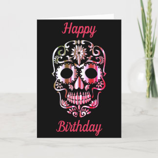 Carte d'anniversaire stylé