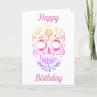 Carte d'anniversaire stylé