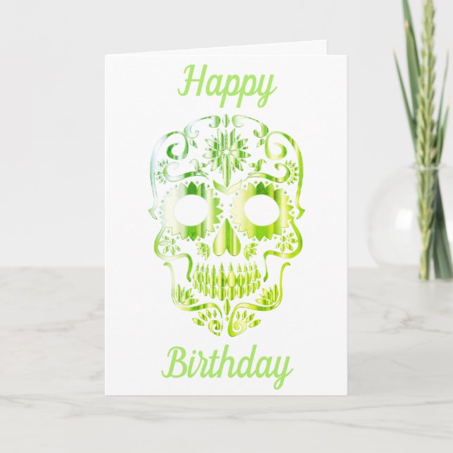 Carte d'anniversaire stylé (Devant)