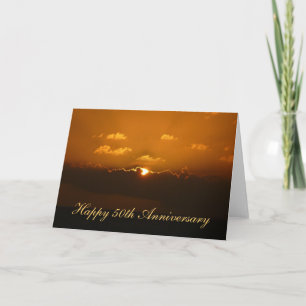 Carte d'anniversaire Sun Behind Nuds
